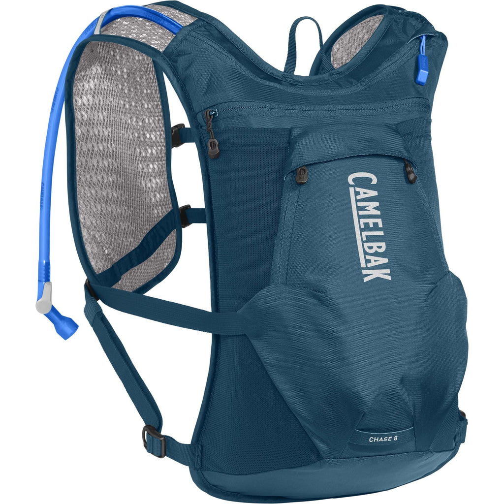 CAMELBAK CHASE BIKE VEST 8L WITH 2L RESERVOIR 2023: MOROCCAN BLUE 8L CBCH8