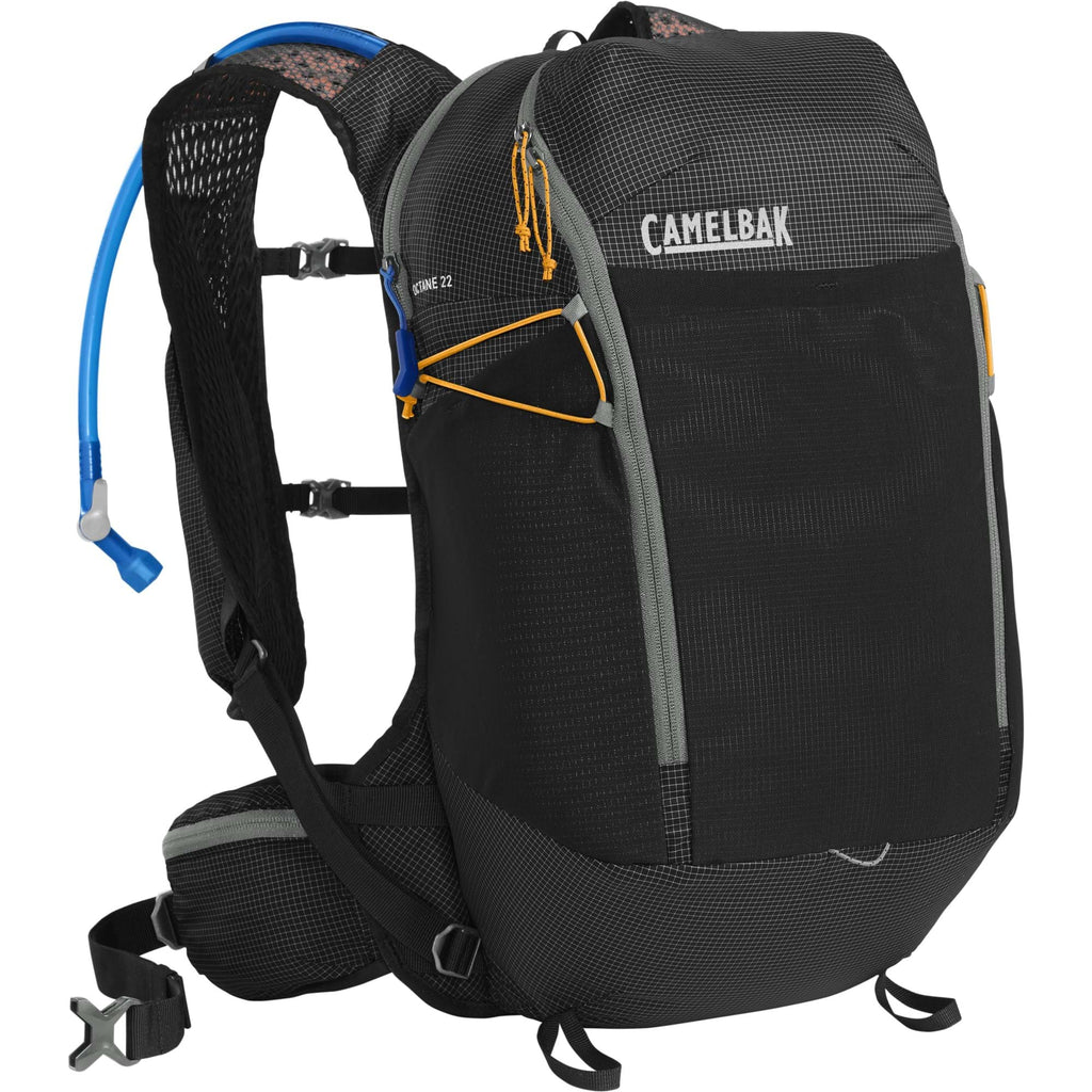 CAMELBAK OCTANE 22 FUSION 2L HYDRATION PACK 2023: BLACK/APRICOT 22L CBOCT22