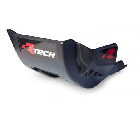 PLASTIC SKID PLATE CRF 450R/RWE/RX 2021-25, RTECH R-PMCRFNR0021, PLASTIC ENGINE COVER