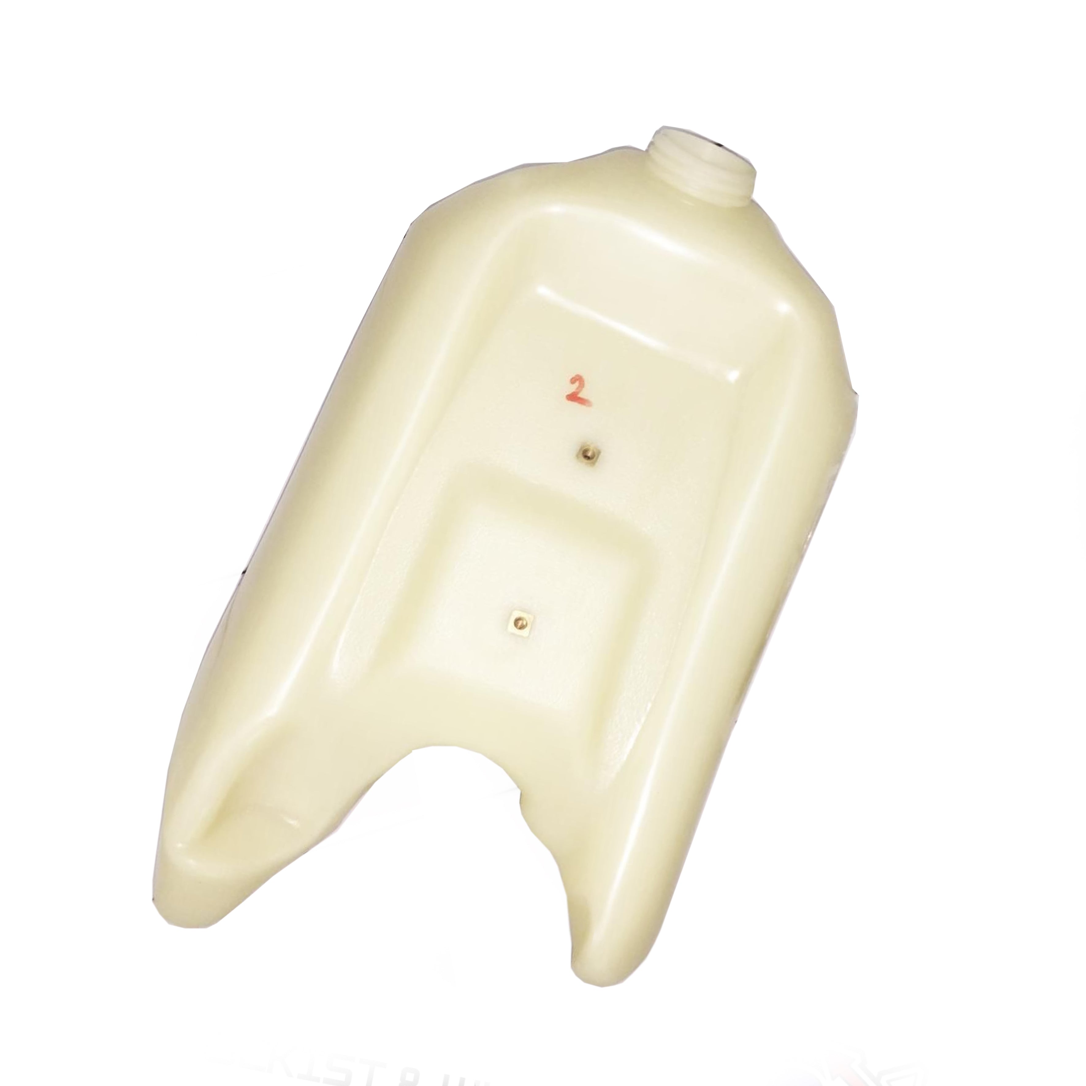 IMS Fuel Tank 3.5 gal Natural Screw Cap, Honda CR125 1987-1988, 112214-N2