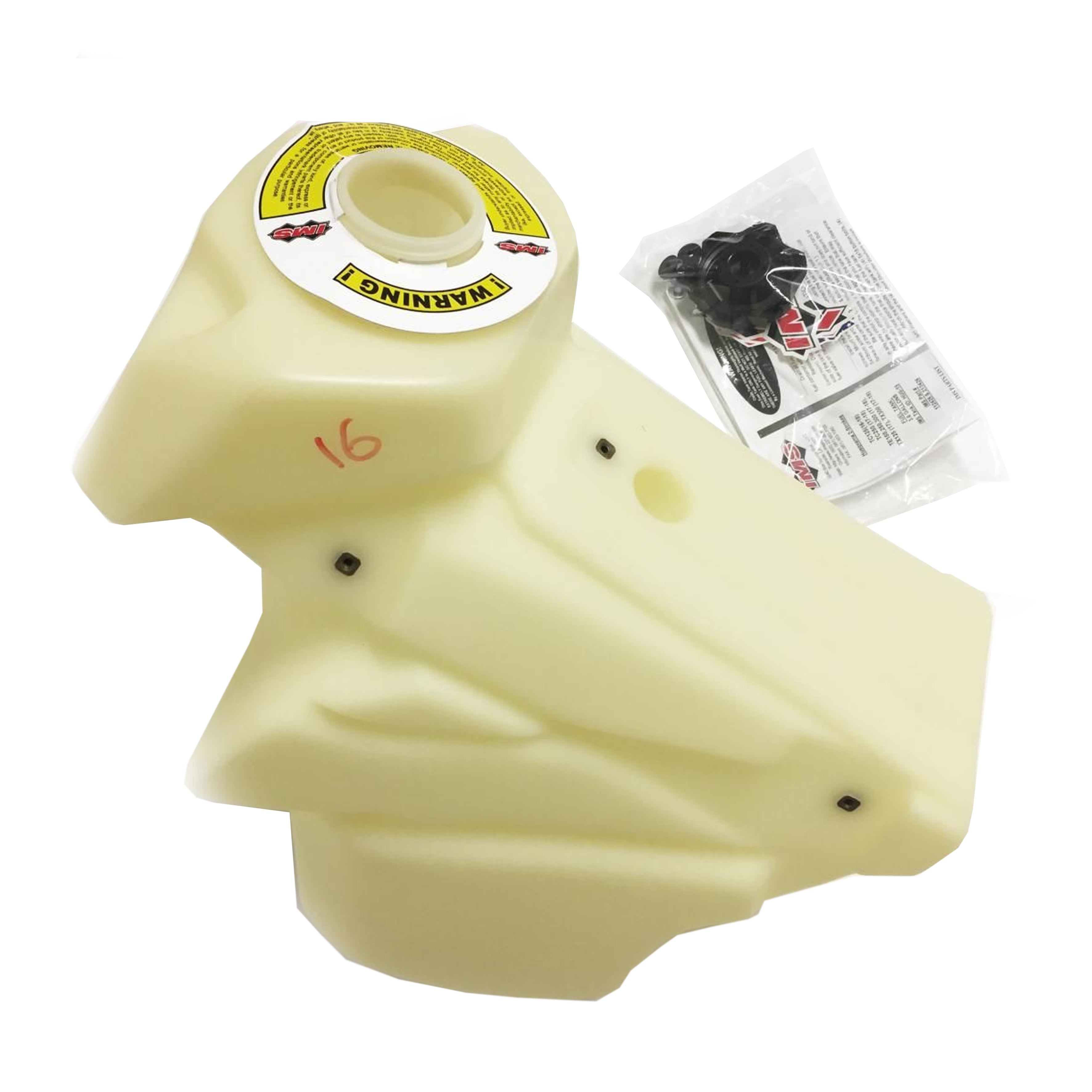 IMS Fuel Tank 3.6 gal Natural Screw Cap, Husqvarna TE 250 2017-2018, 112426-N2