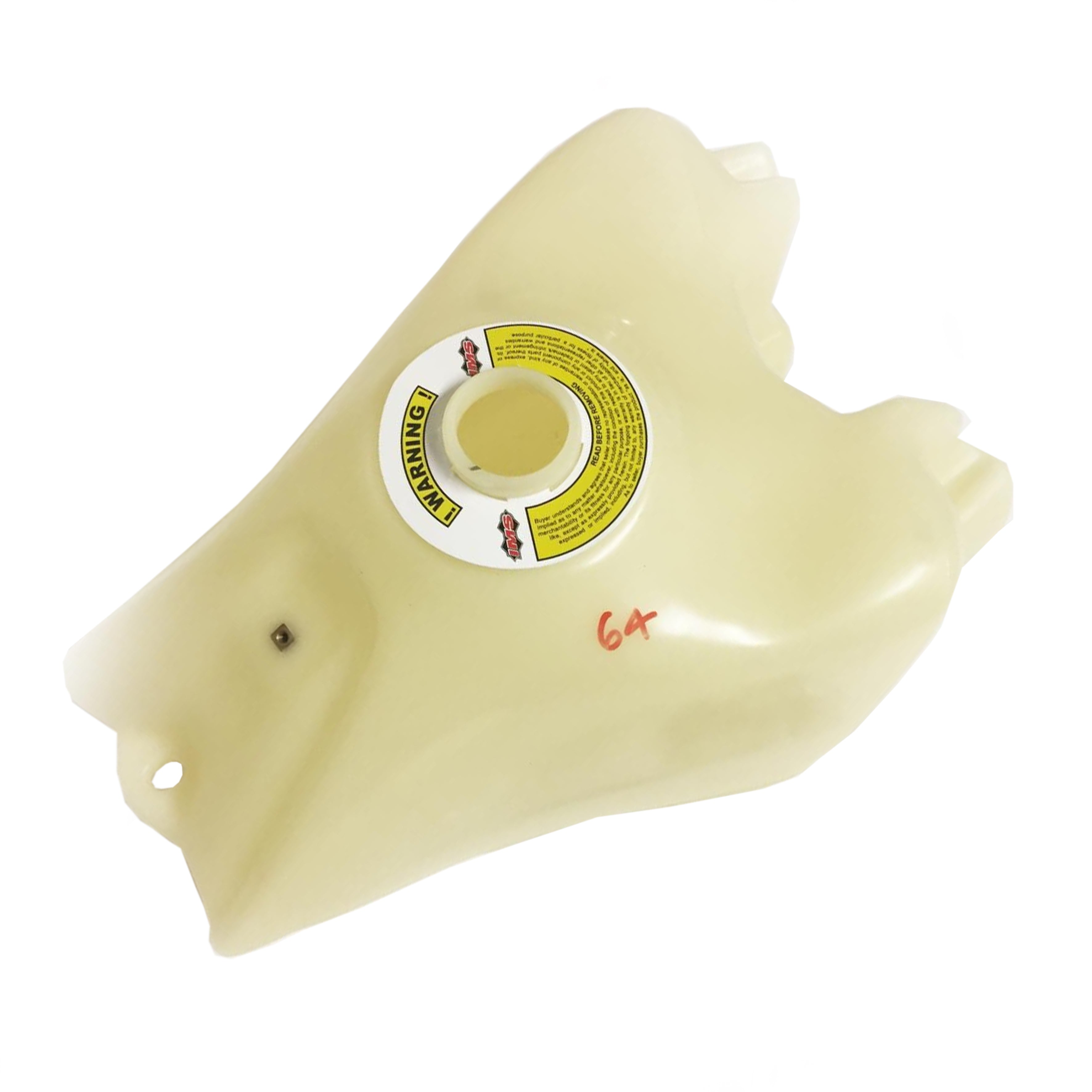 IMS Fuel Tank 5.0 gal Natural Screw Cap, Yamaha Raptor 660 1998-2005, 127314-N2
