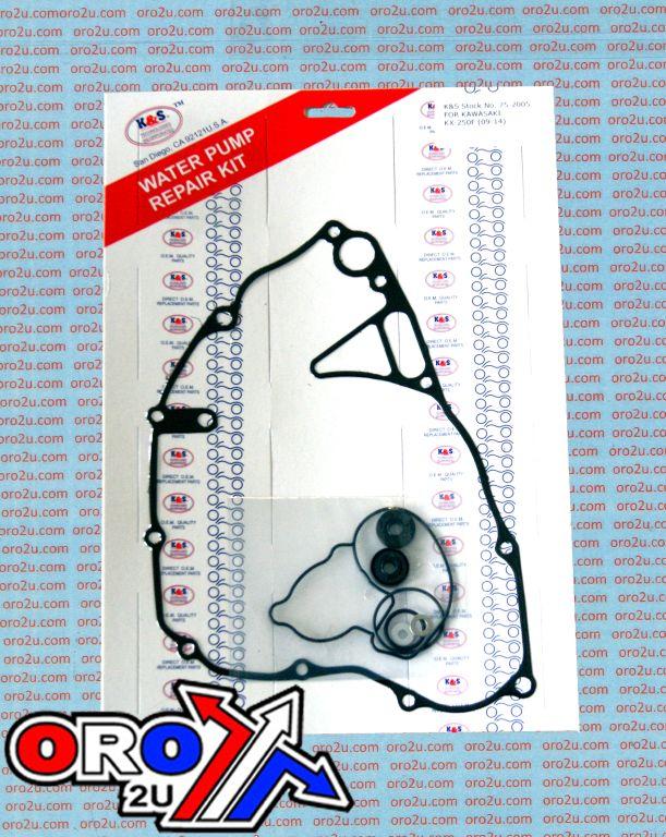 WATER PUMP KIT KX250F 09-16 KS75-2005 KXF250 KX-F250