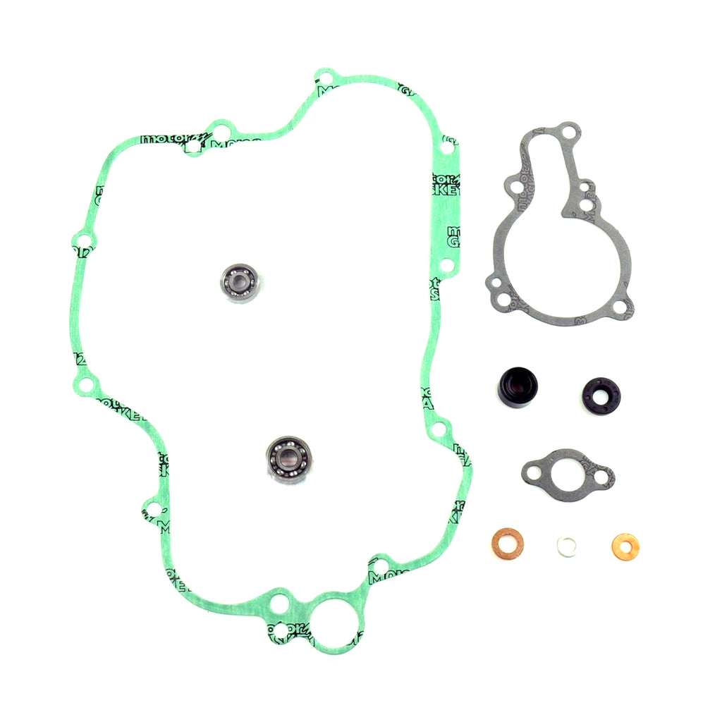 WATER PUMP GASKET KIT KX 125 94-02, ATHENA P400250475014 KAWASAKI WITH BEARING