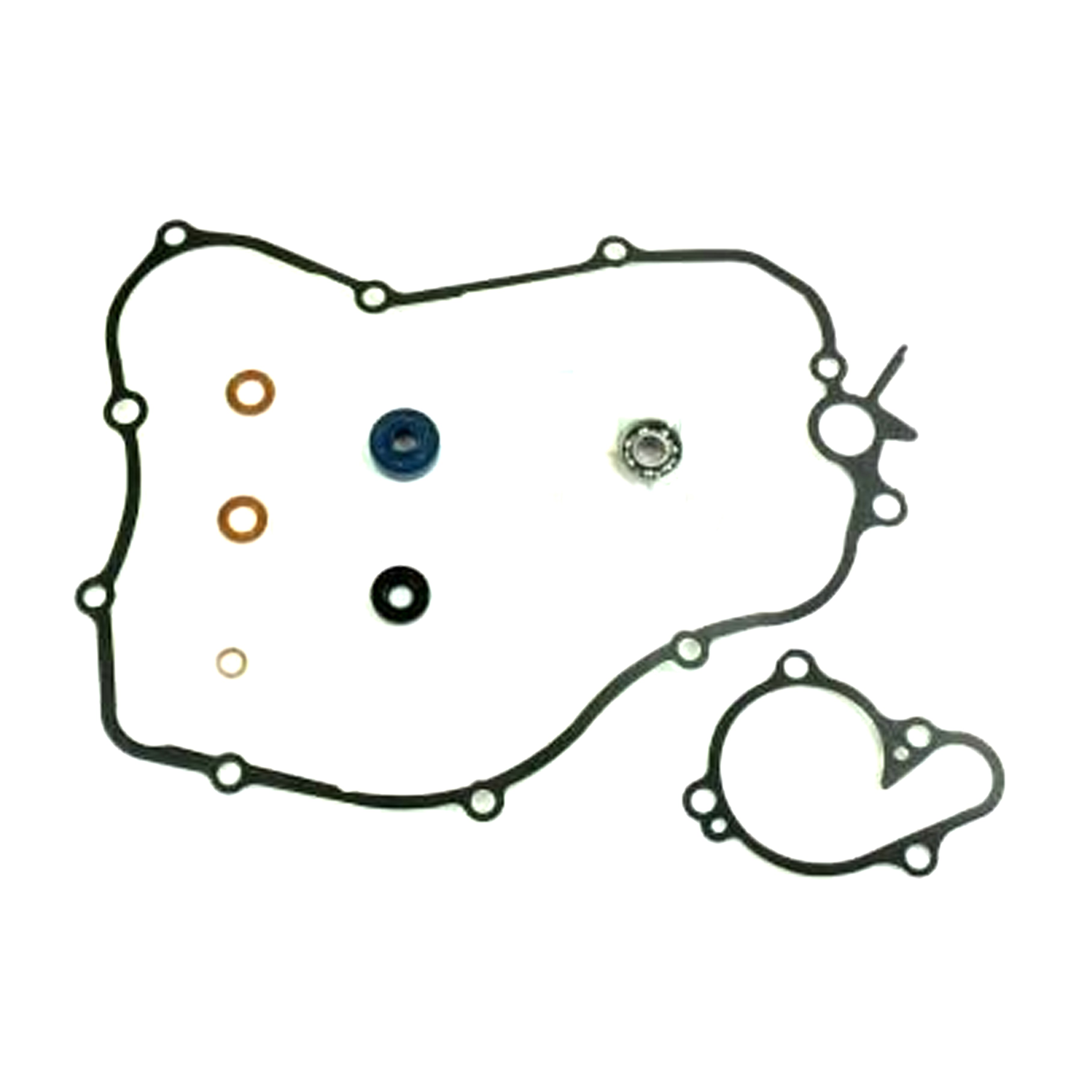 WATER PUMP GASKET KIT YZ/XX/XE 125 05-24, ATHENA P400485475004 YAMAHA/FANTIC WITH BEARING
