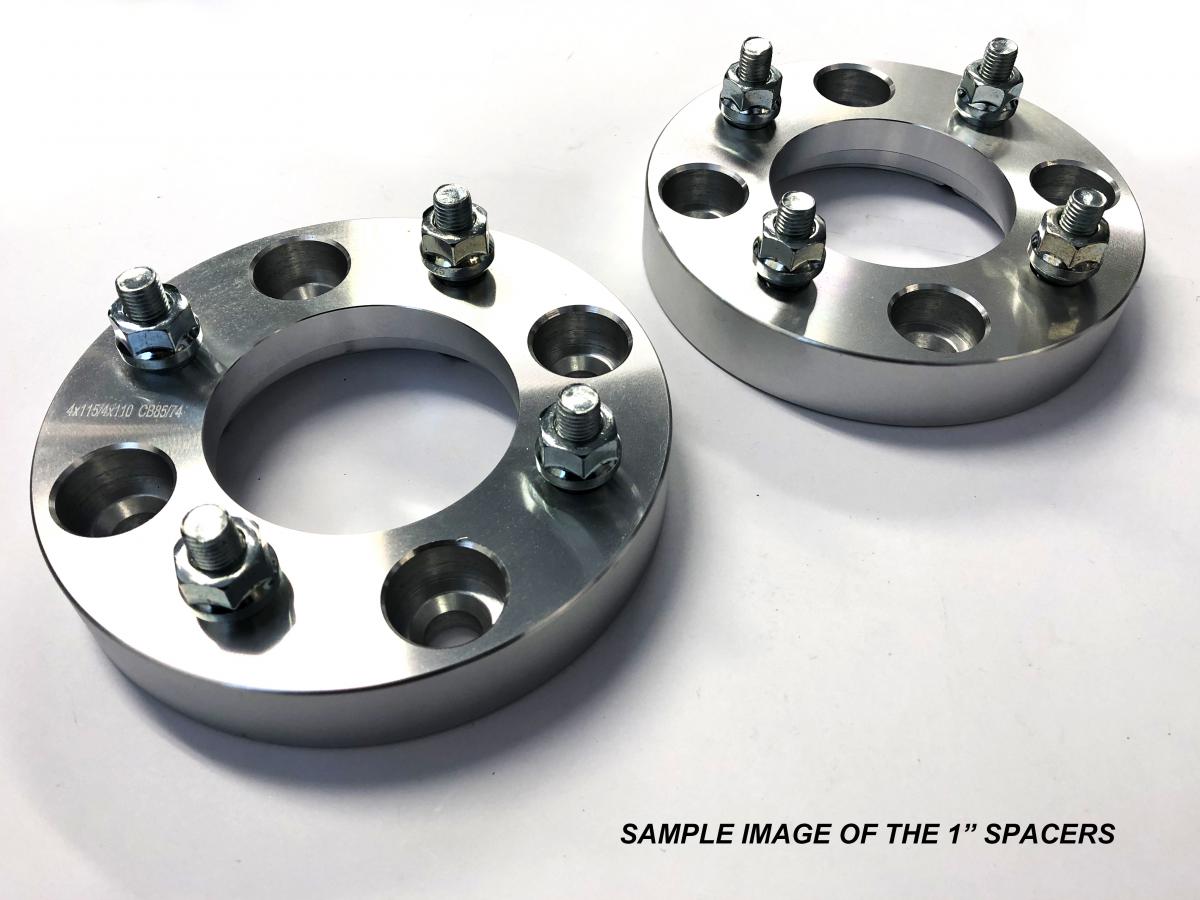 ATV WHEEL SPACER 4x137 > 4x110 1, M10x1.25mm, ADAPTOR ADAPTER, BRONCO AC-06671