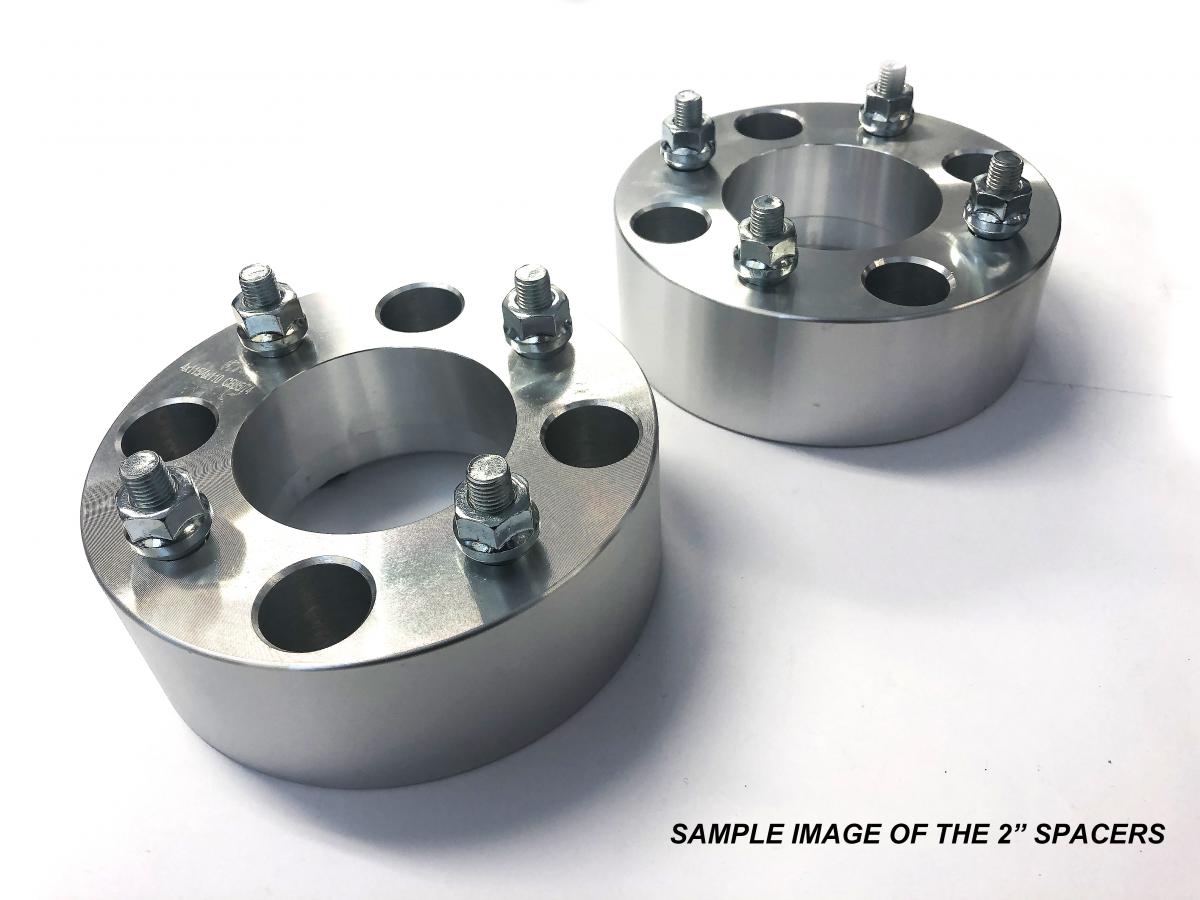 ATV WHEEL SPACER 4x156 / 4x110, 2, M10x1.25mm, ADAPTOR ADAPTER, BRONCO AC-06681