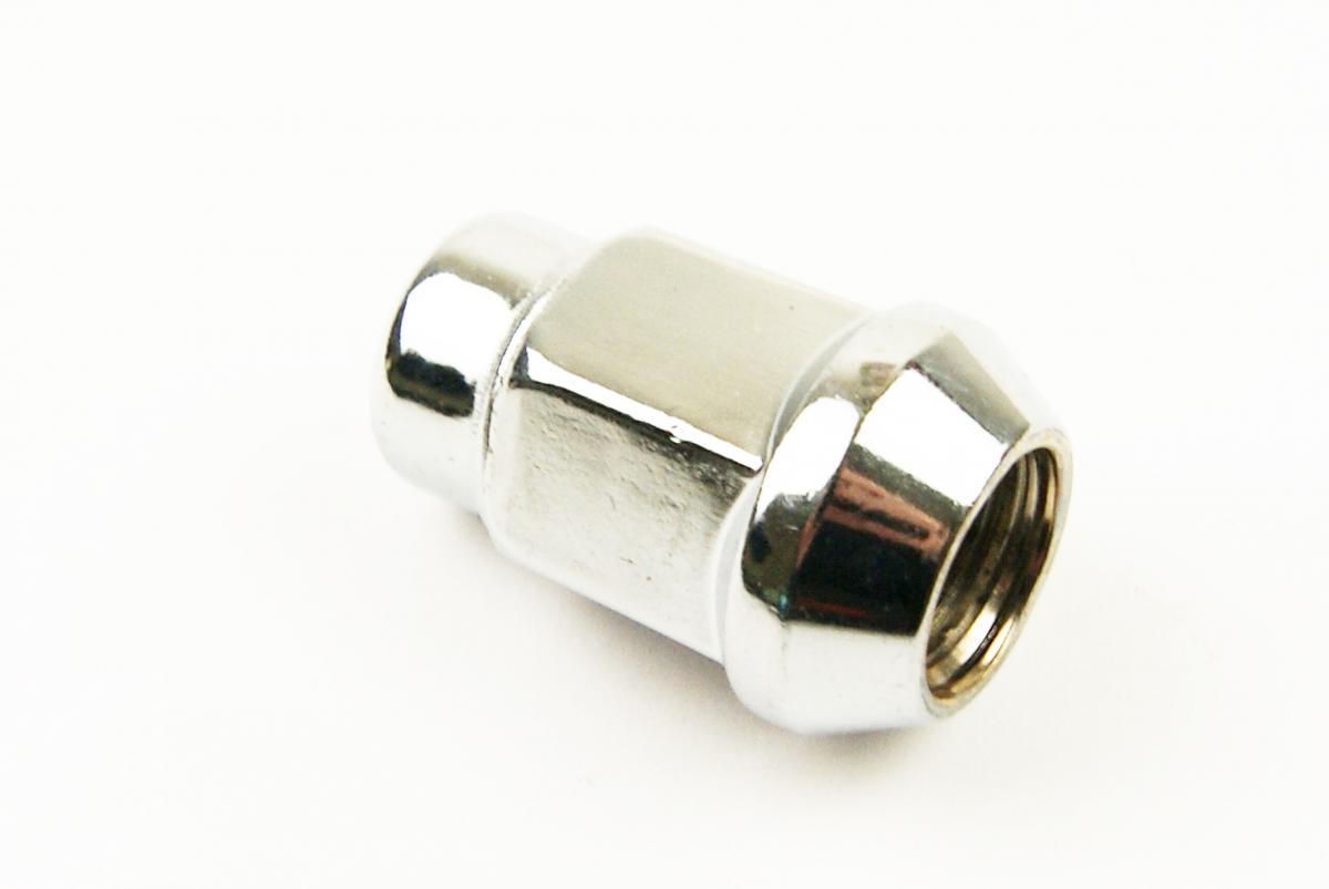LUG NUT 1/2 20TPI BEV CHROME, LUG6 BEVELED