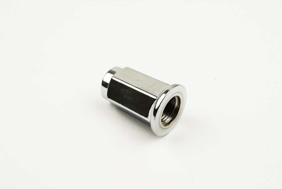 LUG NUT 1/2 20TPI FLAT CHROME, LUG7