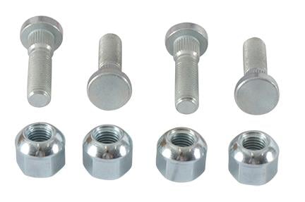 Wheel Stud and Nut Kit, ALLBALLS 85-1047
