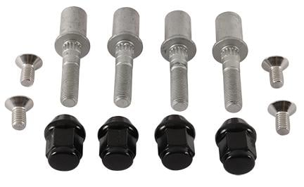 Wheel Stud and Nut Kit, ALLBALLS 85-1088