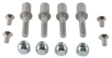 Wheel Stud and Nut Kit, ALLBALLS 85-1093