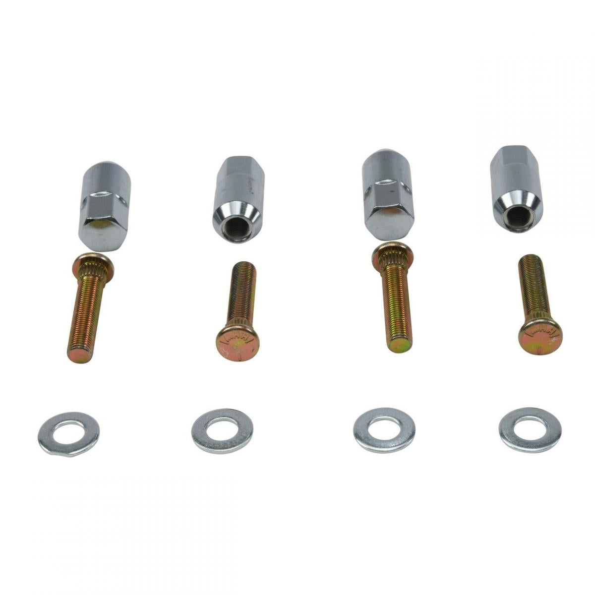 WHEEL NUTS & STUDS SET-4, ALLBALLS 85-1134, 7518378, 7547309, Polaris Ranger 4x4 800 EFI 14