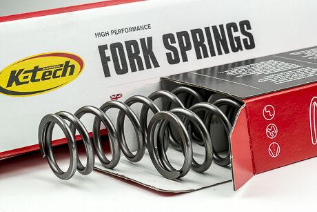 Front Fork Spring 4.4N -(Pair), 38-430-44, HIGH PERFORMANCE FORK SPRING, K-TECH SUSPENSION