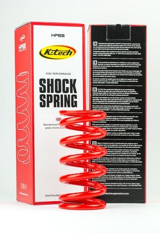Shock Absorber Spring -55N (53/56x245) Red, 5356-245-55, HIGH PERFORMANCE SHOCK SPRING, K-TECH SUSPENSION