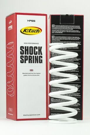 Shock Absorber Spring -51N (59x260) White, 59-260-51, HIGH PERFORMANCE SHOCK SPRING, K-TECH SUSPENSION