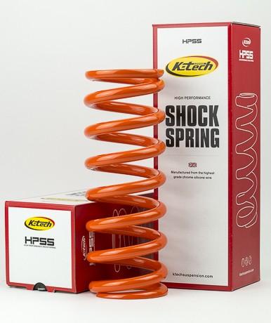 Shock Absorber Spring -95N (63x250) PDS Orange, 63-250-95, HIGH PERFORMANCE SHOCK SPRING, K-TECH SUSPENSION