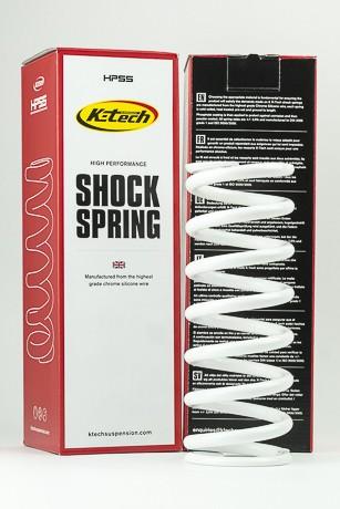 Shock Absorber Spring -48N (63x260) White, 63-260-48, HIGH PERFORMANCE SHOCK SPRING, K-TECH SUSPENSION