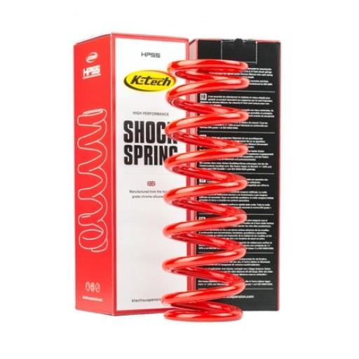 Shock Absorber Spring -45N (64/66x260) Red, 6466-260-45, HIGH PERFORMANCE SHOCK SPRING, K-TECH SUSPENSION