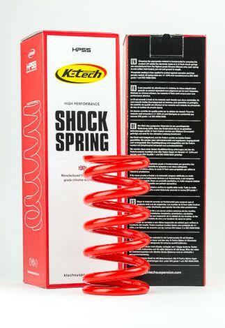 Shock Absorber Spring - 140N (46x140) Red, 46-140-140, HIGH PERFORMANCE SHOCK SPRING, K-TECH SUSPENSION