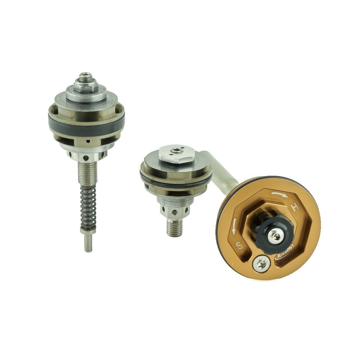 FRONT FORK PRO VALVE / ORVS, 23.00mm Cartridge WP 48.00mm AER 2016> MOTOCROSS 2T, KTECH, 117-600-034-003