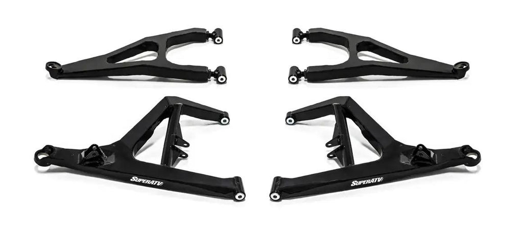 Polaris RZR XP Turbo HC Front A-Arms Boxed, SUPER ATV, AA-P-RZRXPT-WC-SBJ-02, BUSHINGS INCLUDED, NO BALL JOINTS INCLUDED