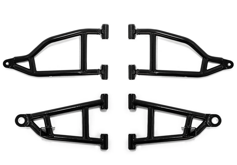 KAWASAKI MULE PRO 1.5 FORWARD HIGH CLEARANCE A-ARMS, SUPER ATV, AA-K-MULE-OHC-02, NO BALL JOINTS INCLUDED