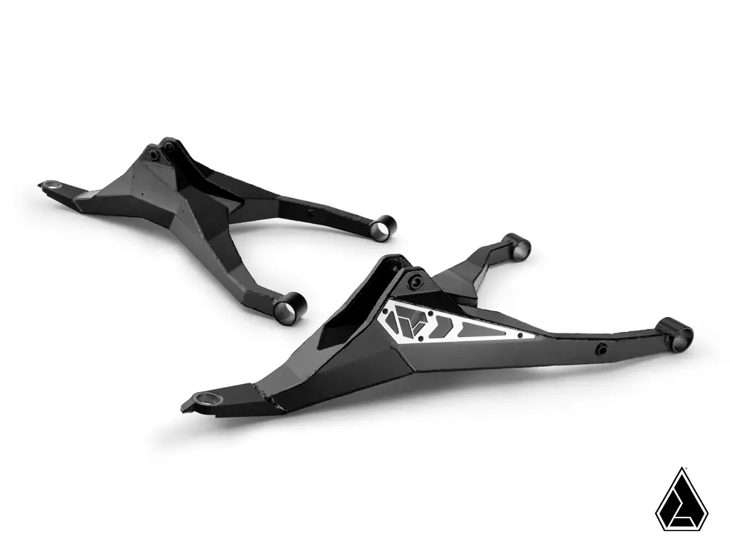 CAN AM MAVERICK R BOXED HIGH CLEARANCE FRONT A-ARMS, SUPER ATV, AA-CA-MAVR-001-01