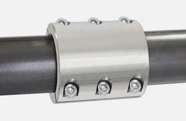 WELDABLE SPLIT CLAMP 2 52mm ROLL CAGE UNIVERSAL