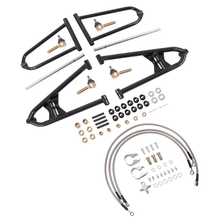 YAMAHA RAPTOR 700 2006-2017 A-ARM KIT +2 Wide, +1 Forward