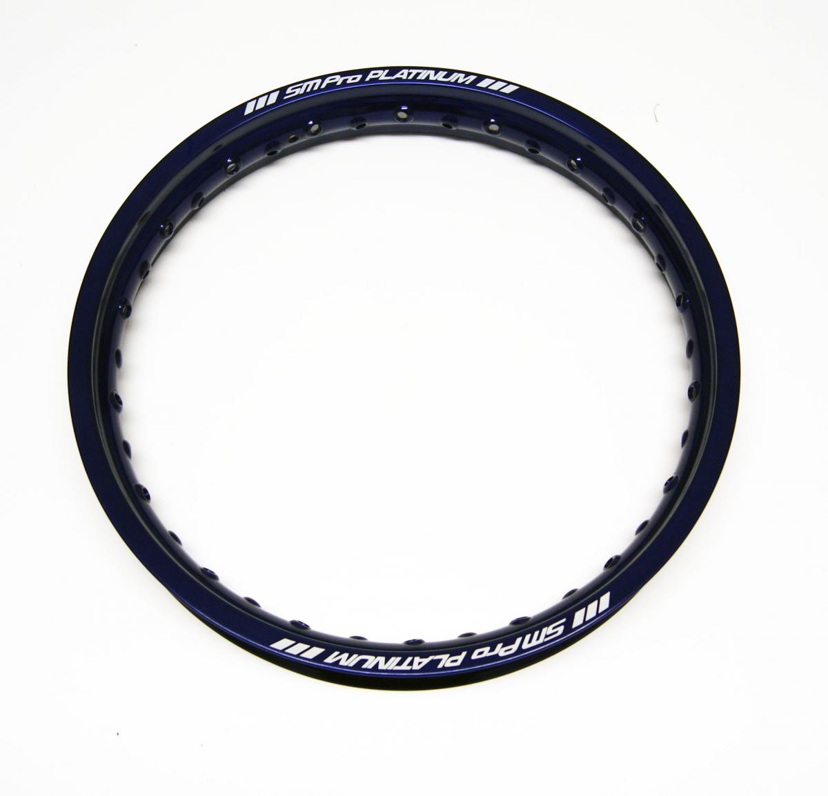 RIM 215-18 36H SM PRO BLUE GL0SS, PLATINUM ALLOY RIM, RP84.04.36