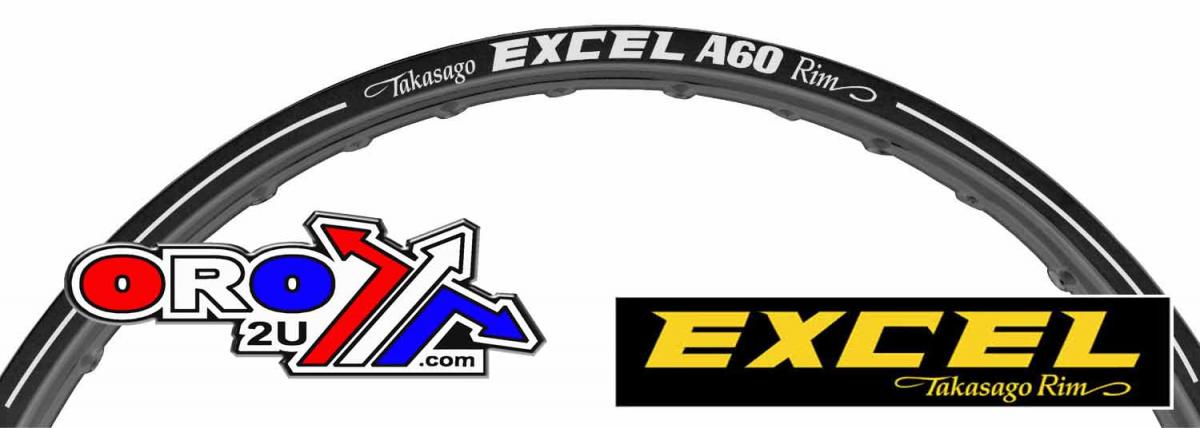 RIM 160-21 36H EXCEL BLACK A60, EXCEL ICK610 FRONT TAKASAGO, ERICK608