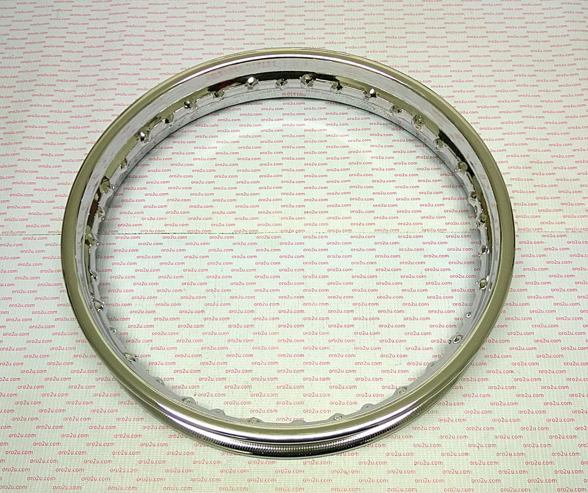 RIM 1.60x14 STEEL CHROME 36 SPOKE 121412132