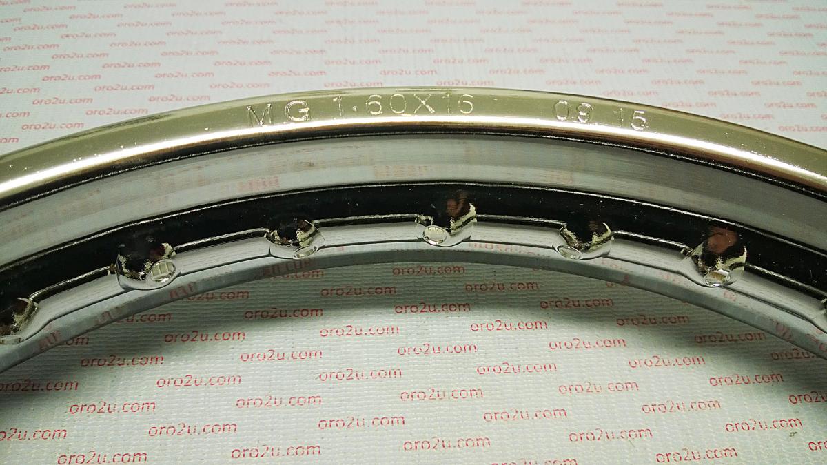 RIM 1.60x16 STEEL CHROME 36 SPOKE 120608217
