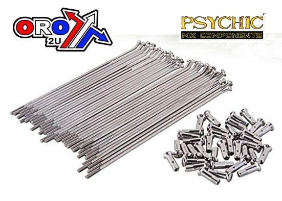 SPOKE SET 19x 36 KX 99-08, STAINLESS STEEL, PSYCHIC MX-06033