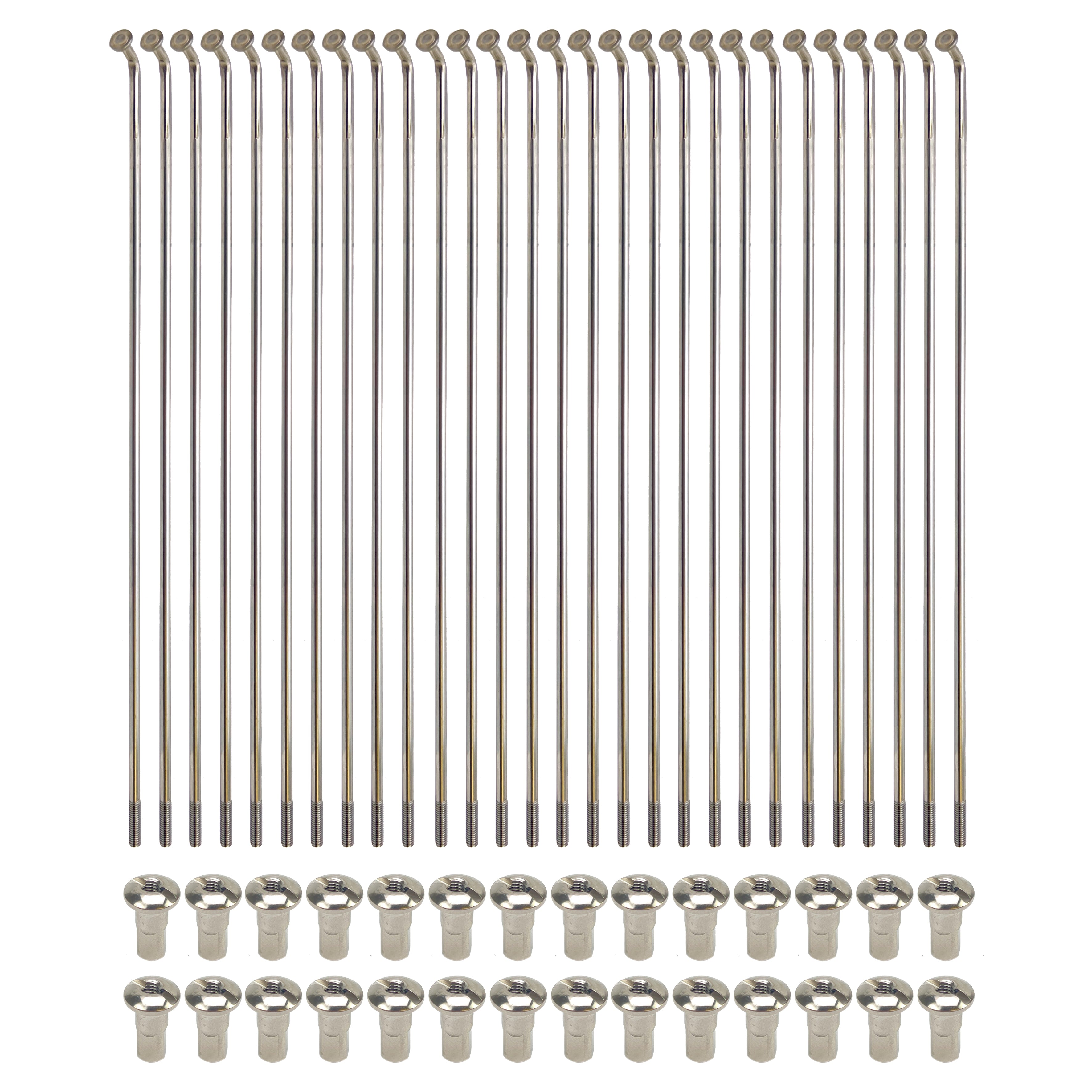 SPOKE SET 14x 28 KX80 KX85, CROSS-CENTER 50-0013 88-ON, CC50-0013, CC50-13