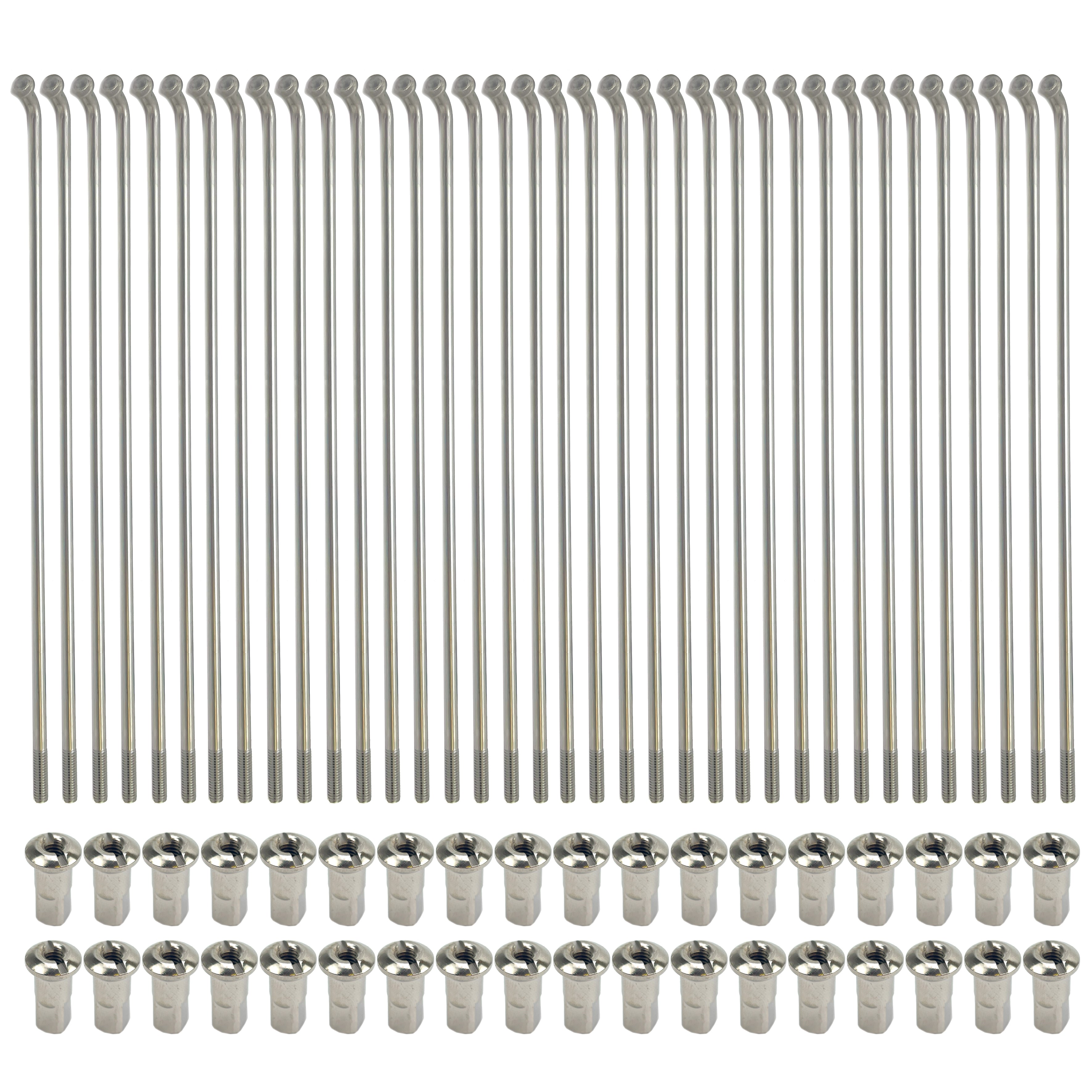 SPOKE SET 19x 36 CRF 150F 03-17, FRONT 10G/250-36 CROSS CENTER 50-0158