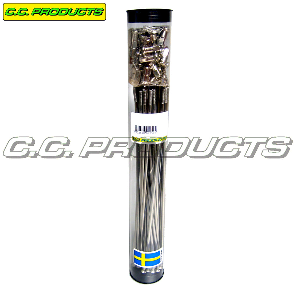 SPOKE SET 21x36 HONDA CR 125 250 480 1983, CROSS CENTER 50-0738