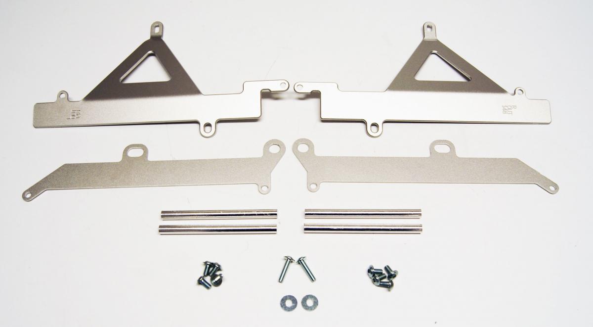 RADIATOR BRACE ALUMINUM TM, R-TECH PARADTM4T15, 4 STROKE MODELS ONLY