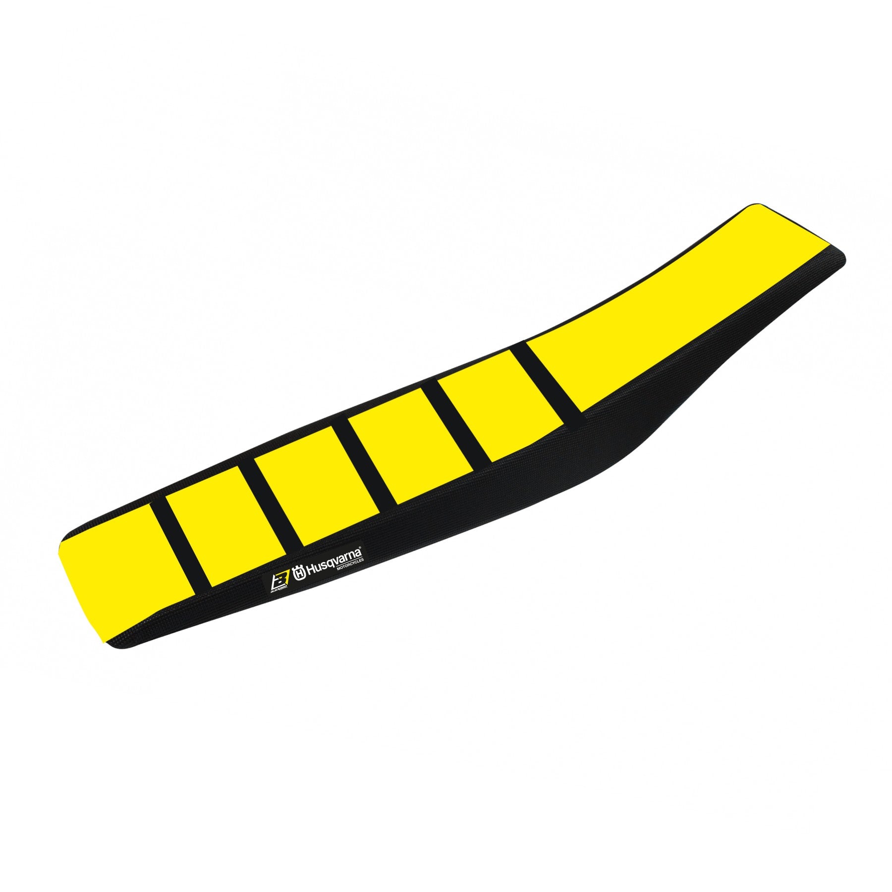 2025 TC85 HUSQVARNA ZEBRA BLACK/YELLOW SEAT COVER, BLACKBIRD 1627Z1