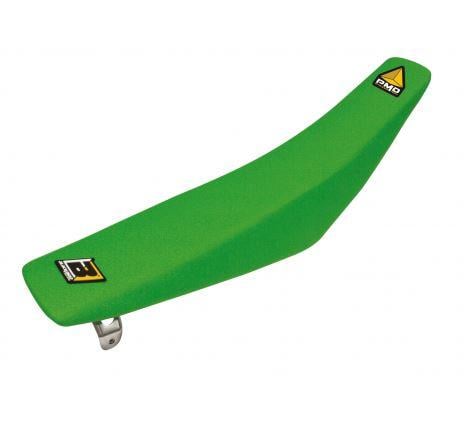 14-22 KX85 PYRAMID GREEN, SEAT COVER BLACKBIRD 1432G/01