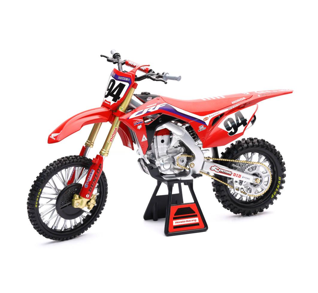 MODEL DIE CAST HONDA HRC TEAM, CRF 450 R KEN ROCZEN #94, SCALE 1:6, NEWRAY 49593 49693