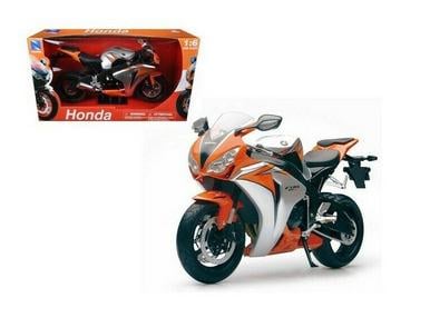 MODEL DIE CAST HONDA CBR1000RR, 2010 RED AND BLACK, SCALE 1:6, NEWRAY 49293