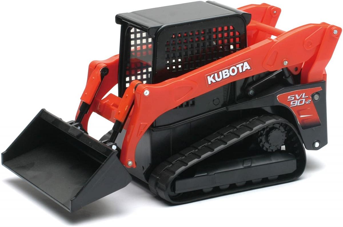 MODEL KUBOTA COMPACT TRACK LOADER, SVL90, ORANGE AND BLACK, SCALE 1:18, NEWRAY SS-33173