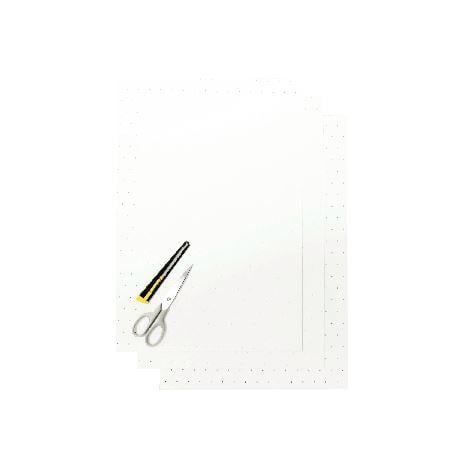THICK TRANSPIRING PK/3 WHITE, BLACKBIRD 5052/10, BB5052/10