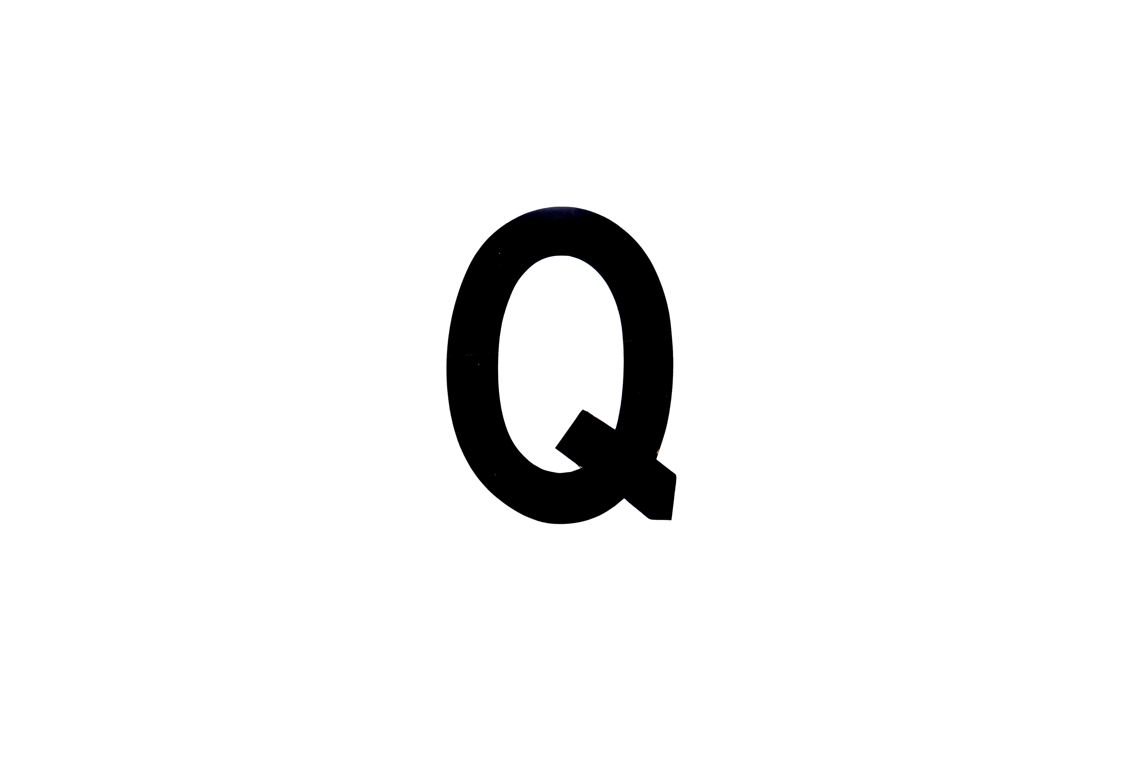 NUMBER PLATE DIGITS Q EACH