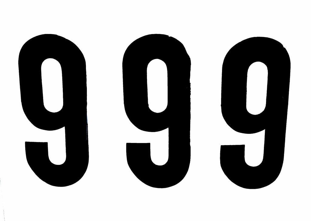 9 THICK BLACK 8 [x3]