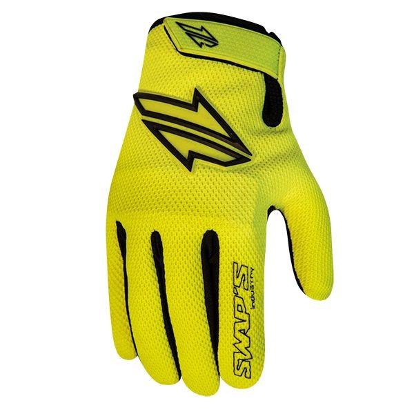 GLOVE MX SWAPS Fluo Yellow/Black - X-Small, GAN095JFXS