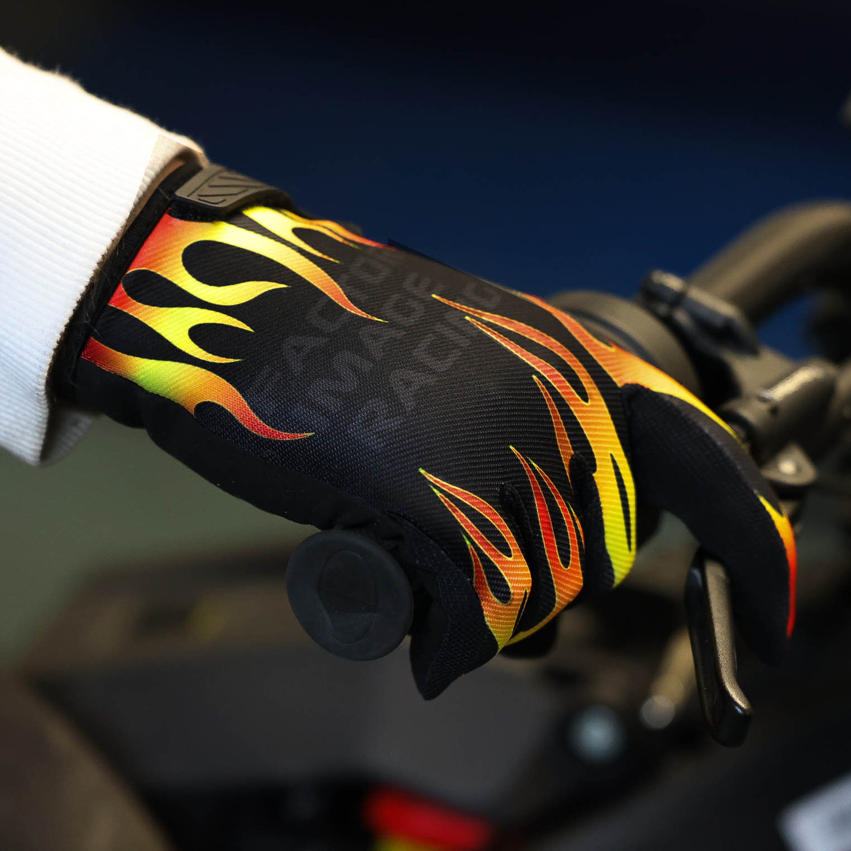 FIR ADULT MX GLOVES - 2XL - FLAME DESIGN