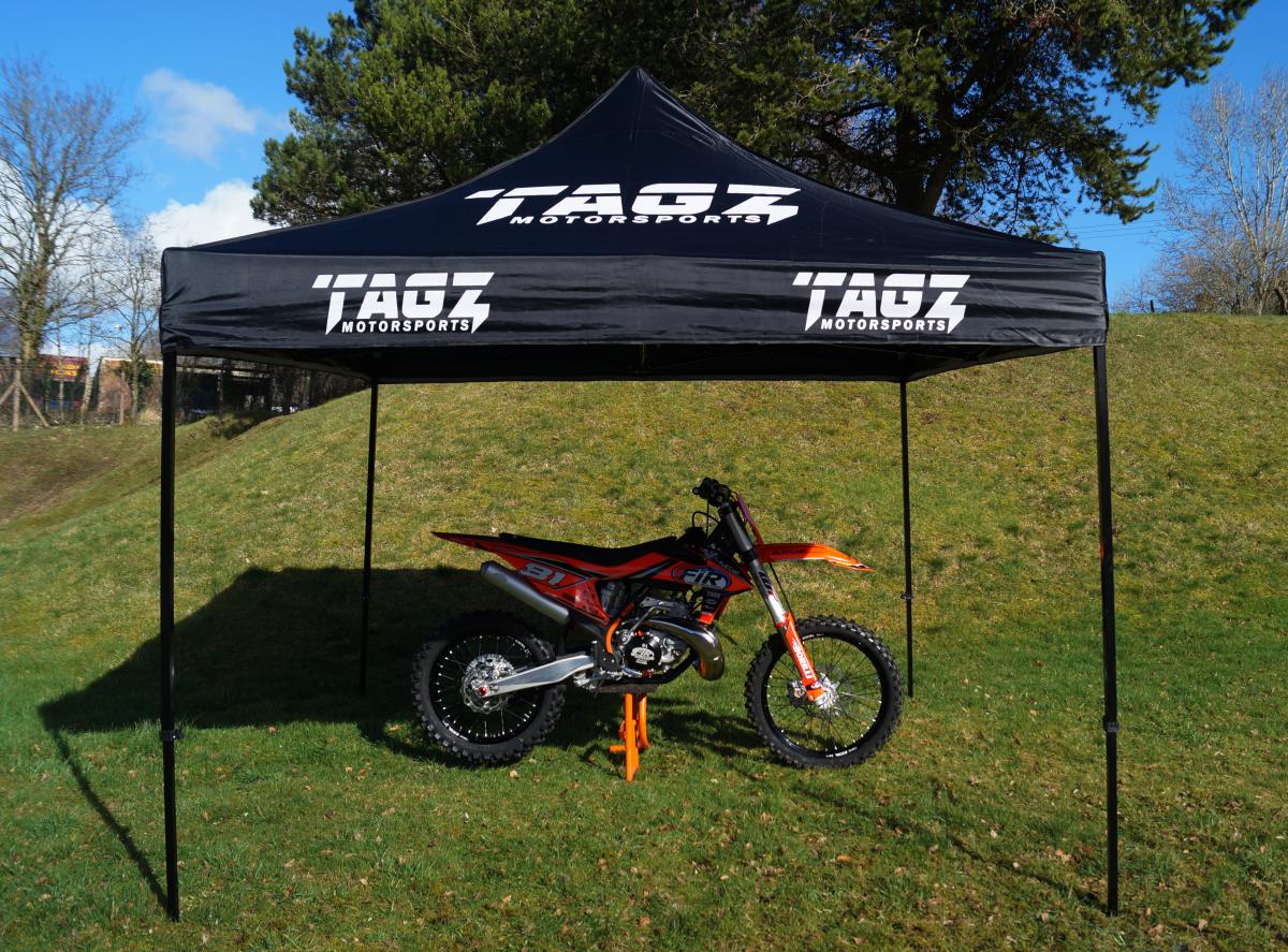GAZEBO / CANOPY TENT 3x3m, TAG-Z POP UP TENT, No sides
